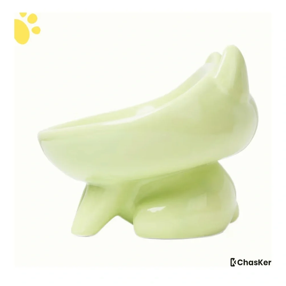 Ceramic Slow Feeder Bowl for Dog or Cat